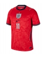 Moške Nogometnih dresov Anglija Marcus Rashford #11 Gostujoči SP 2026 Kratki rokavi Moške Nogometnih dresov Anglija Marcus Rashford #11 Gostujoči SP 2026 Kratki rokavi